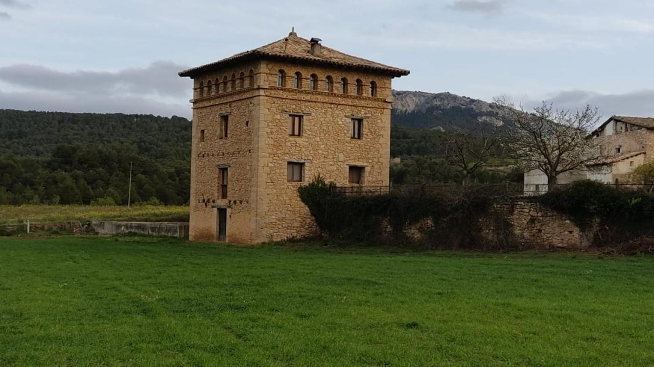 Hotel Masia Del Aragones Peñarroya de Tastavins Exterior foto